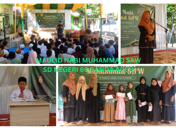 MAULID NABI MUHAMMAD SAW DI SDN 69 BANDA ACEH TAHUN 2024